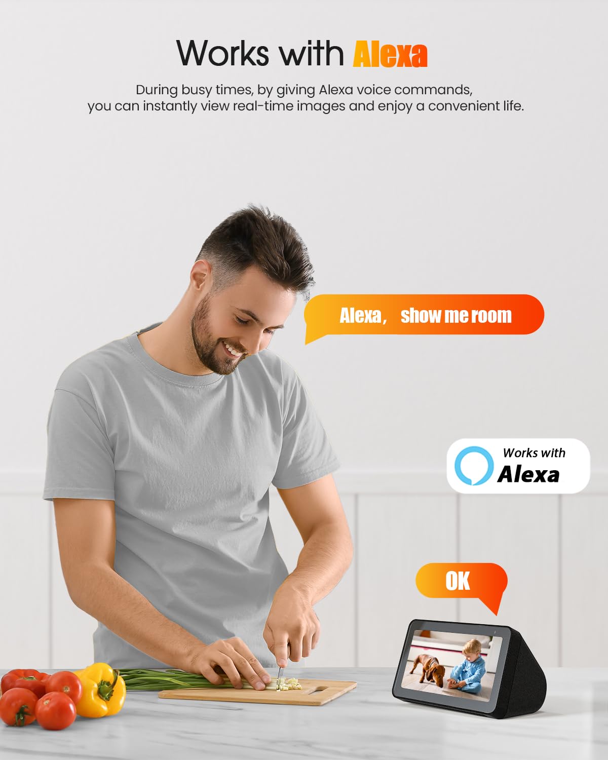 usogood Security Camera in White