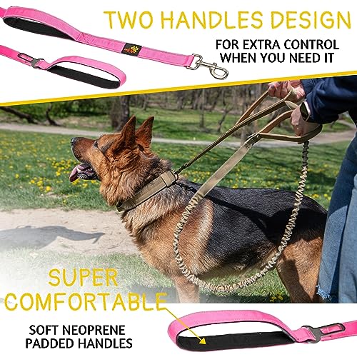 ADITYNA Leash in 6 feet to 7.5 feet, Pink