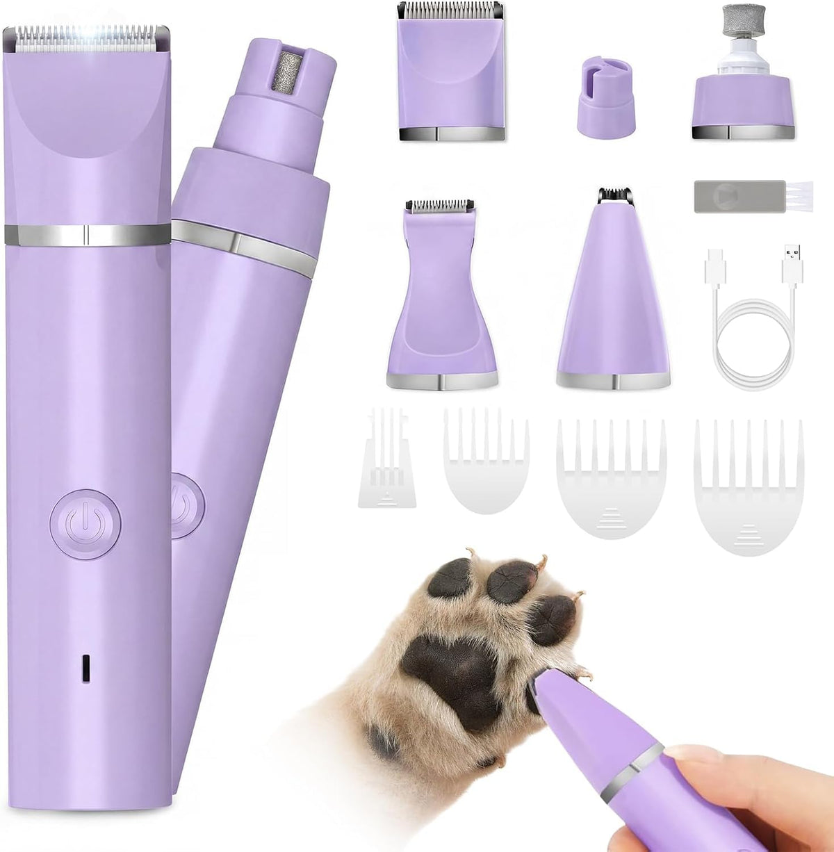 Veeconn Hair Trimmer in Purple