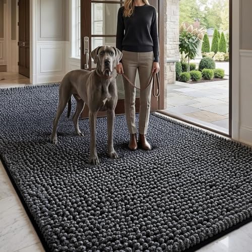 EHEYCIGA Pet Bed Mat in 60x36inch, Dark Grey