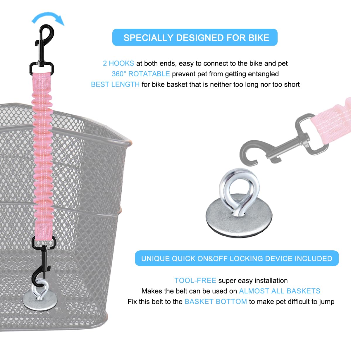 MATTISAM Animal Harness in Universal, Pink