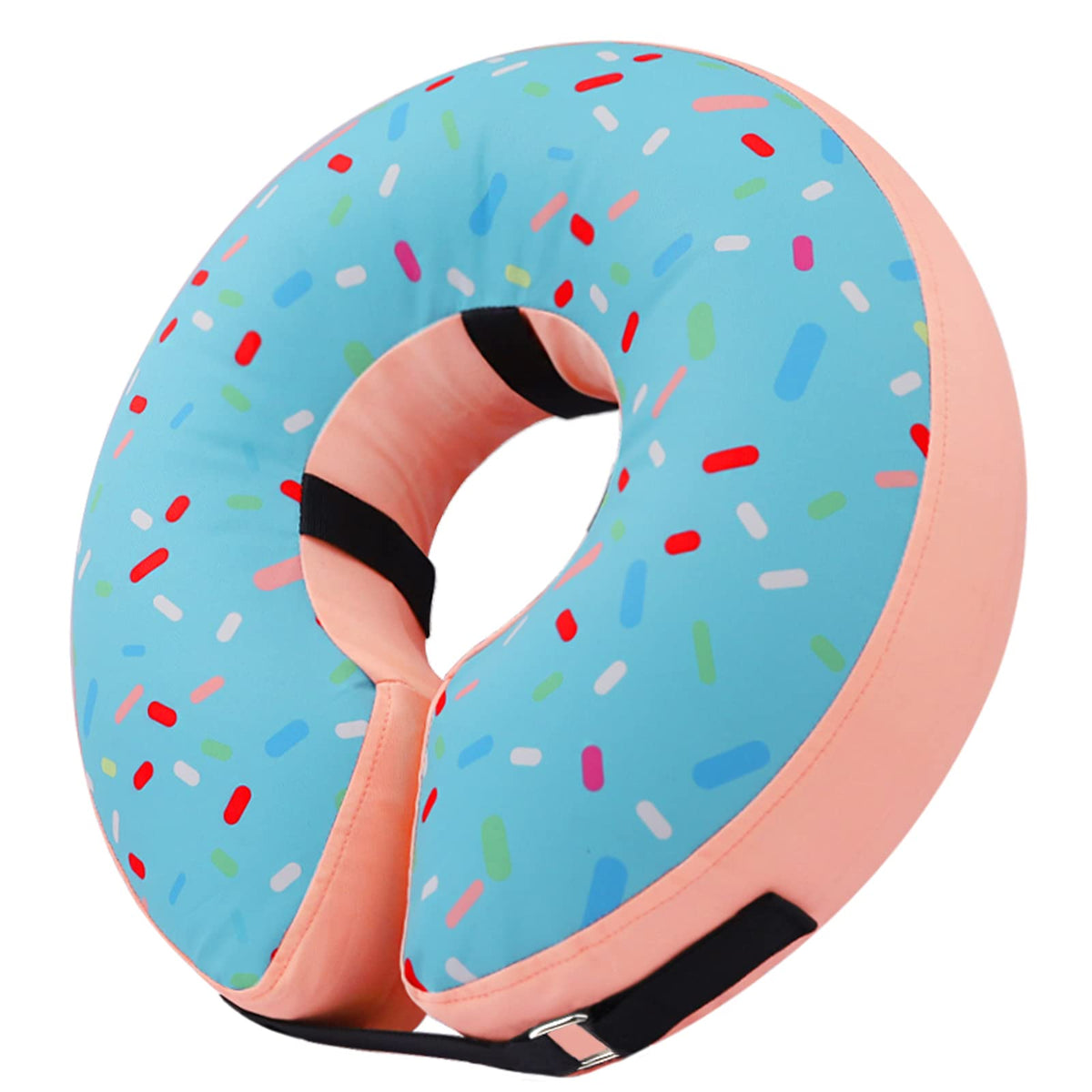 Supet Animal Recovery Collar Cone in XL(Neck 14"-18"), Donut Blue