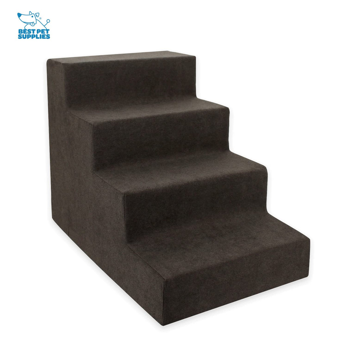 Best Pet Supplies Animal Stair in H: 18 Inches, Dark Brown