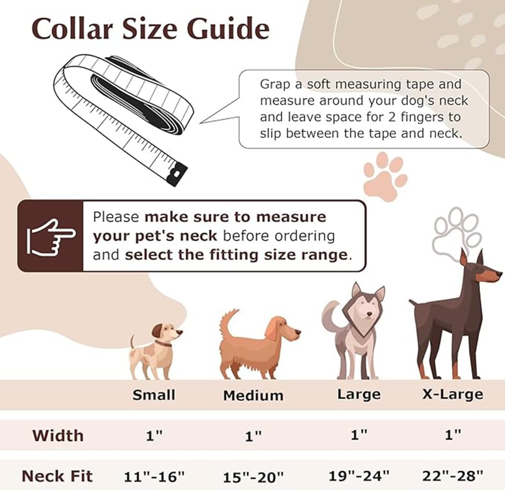 Hotlion Animal Collar in M(Neck 15"-20"), 1Leopard
