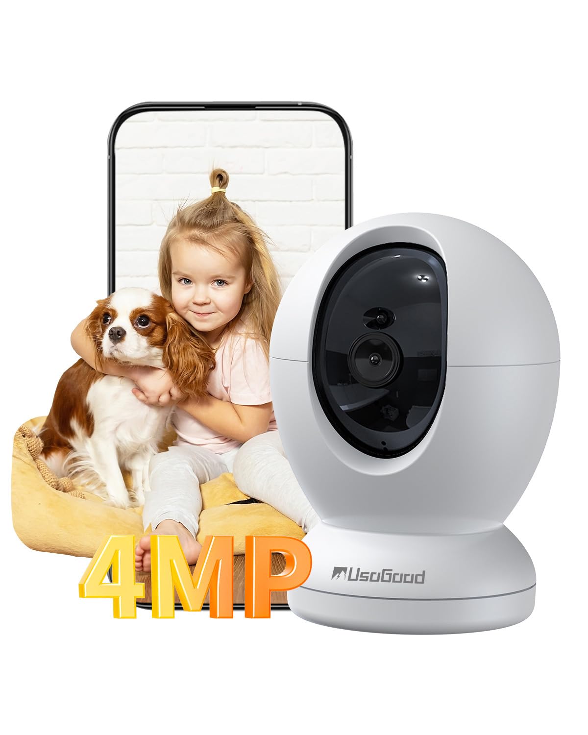 usogood Security Camera in White