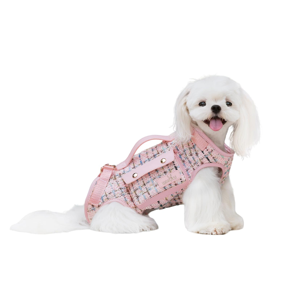 wakytu Animal Harness in Medium(8-13 LBS), 2.0 Pink