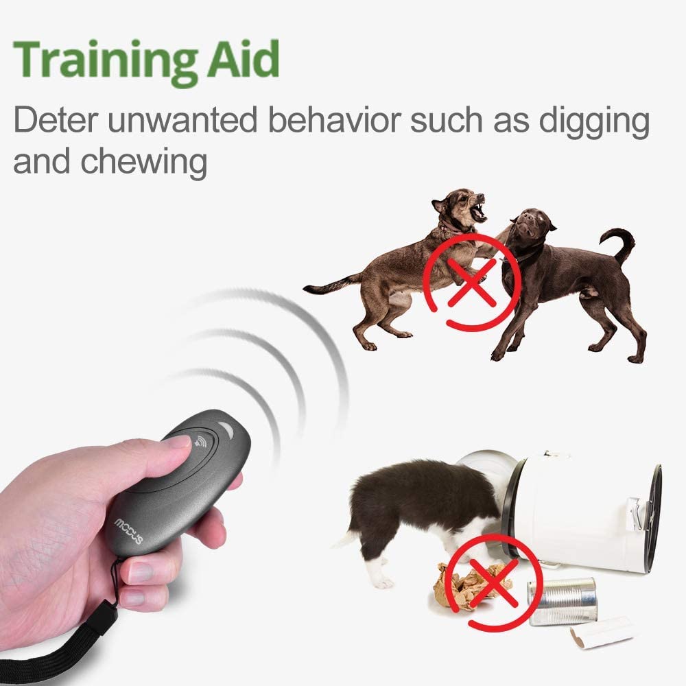 MODUS Pet Supplies in 5 Count (Pack of 1), Grey1 Dog Bark Deterrent Devices