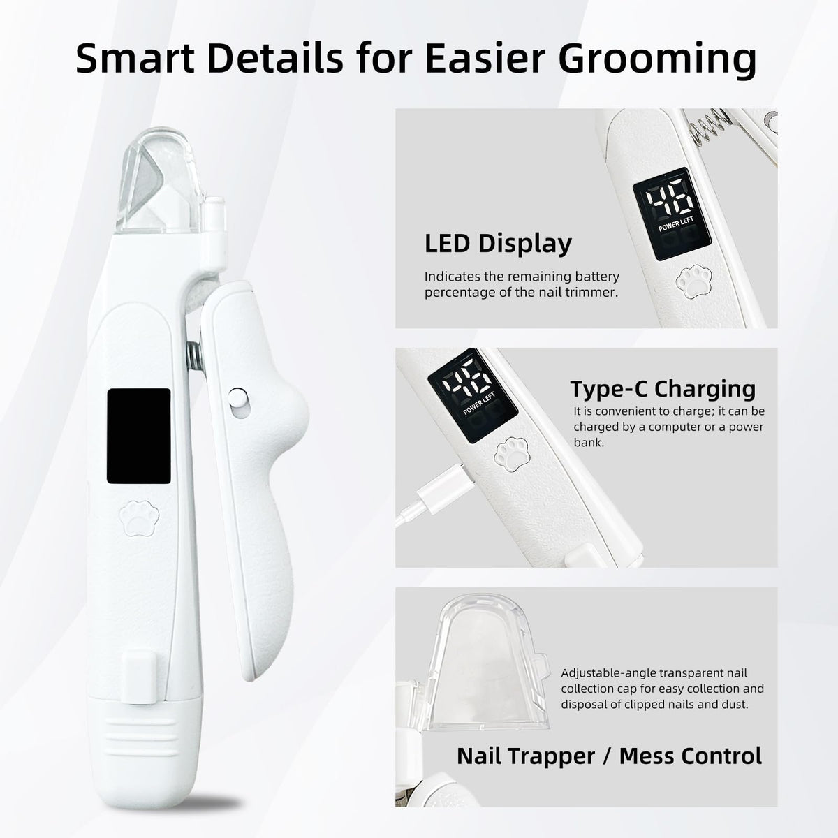 Lyrzzey Pet Supplies in White