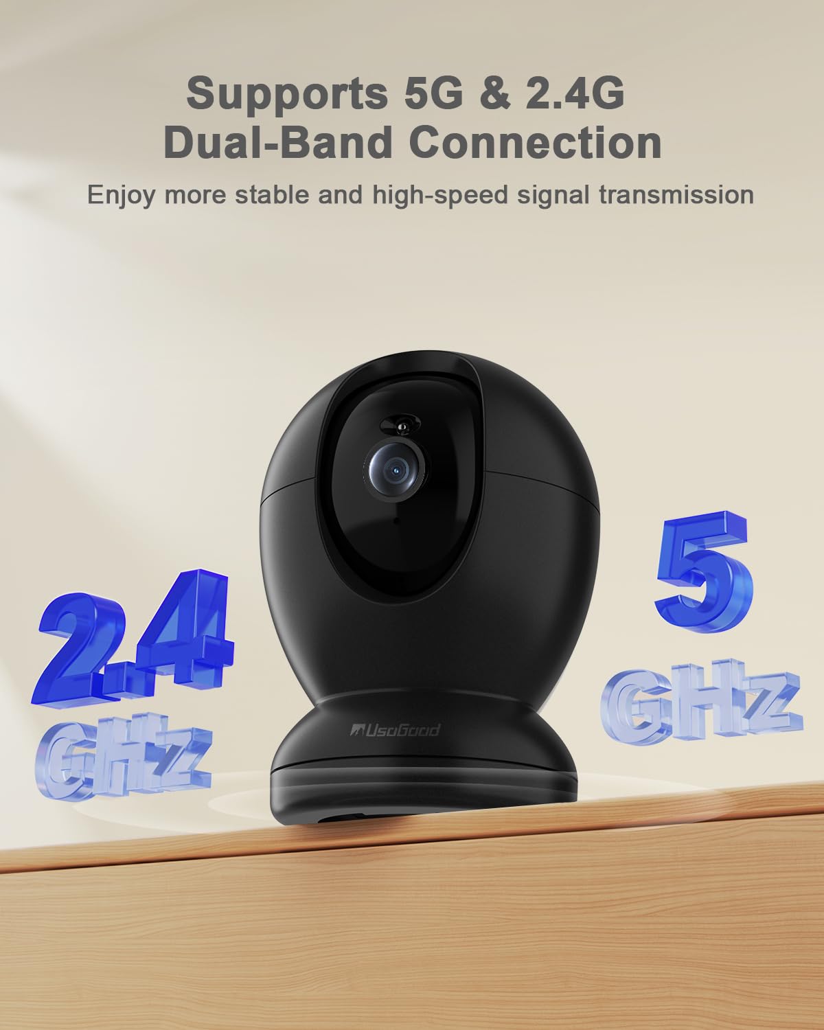 usogood Security Camera in black