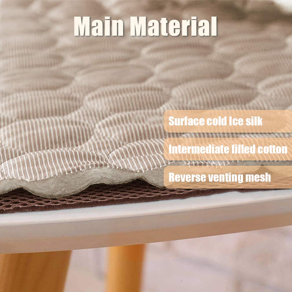 MeiLiMiYu Pet Bed Mat in 28x22 in, Coffee