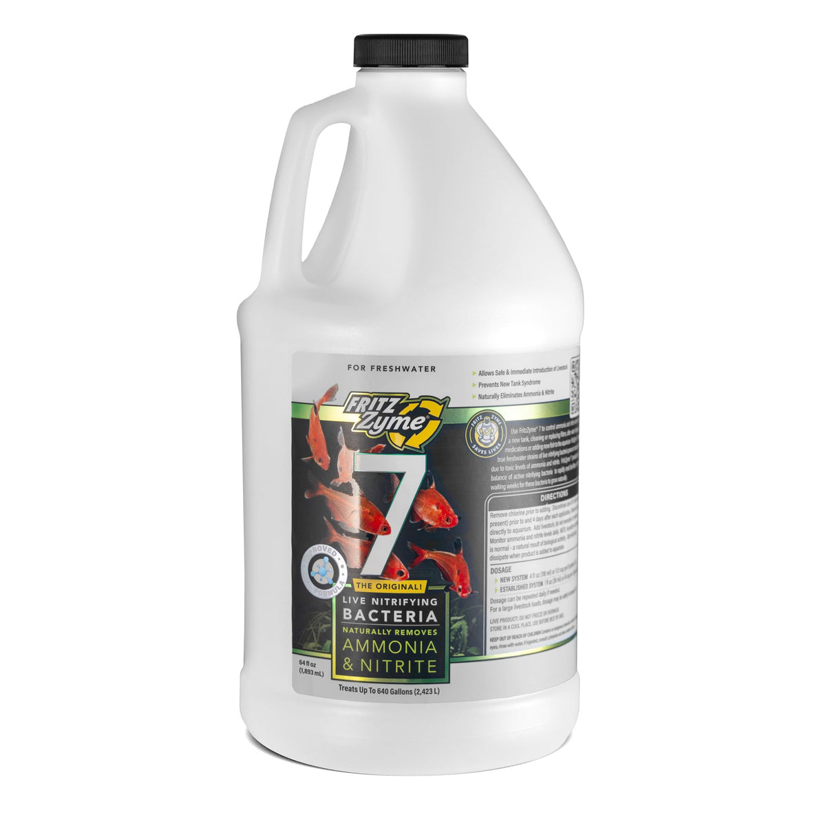 Fritz Aquatics Aquarium Pond Water Treatment in 64 oz