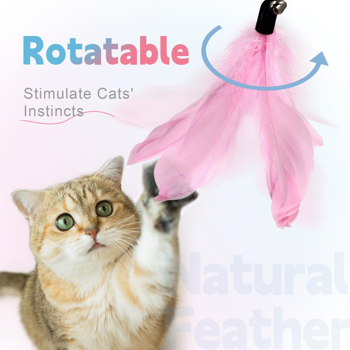 SONGWAY Pet Toy in 15 inches, Pink