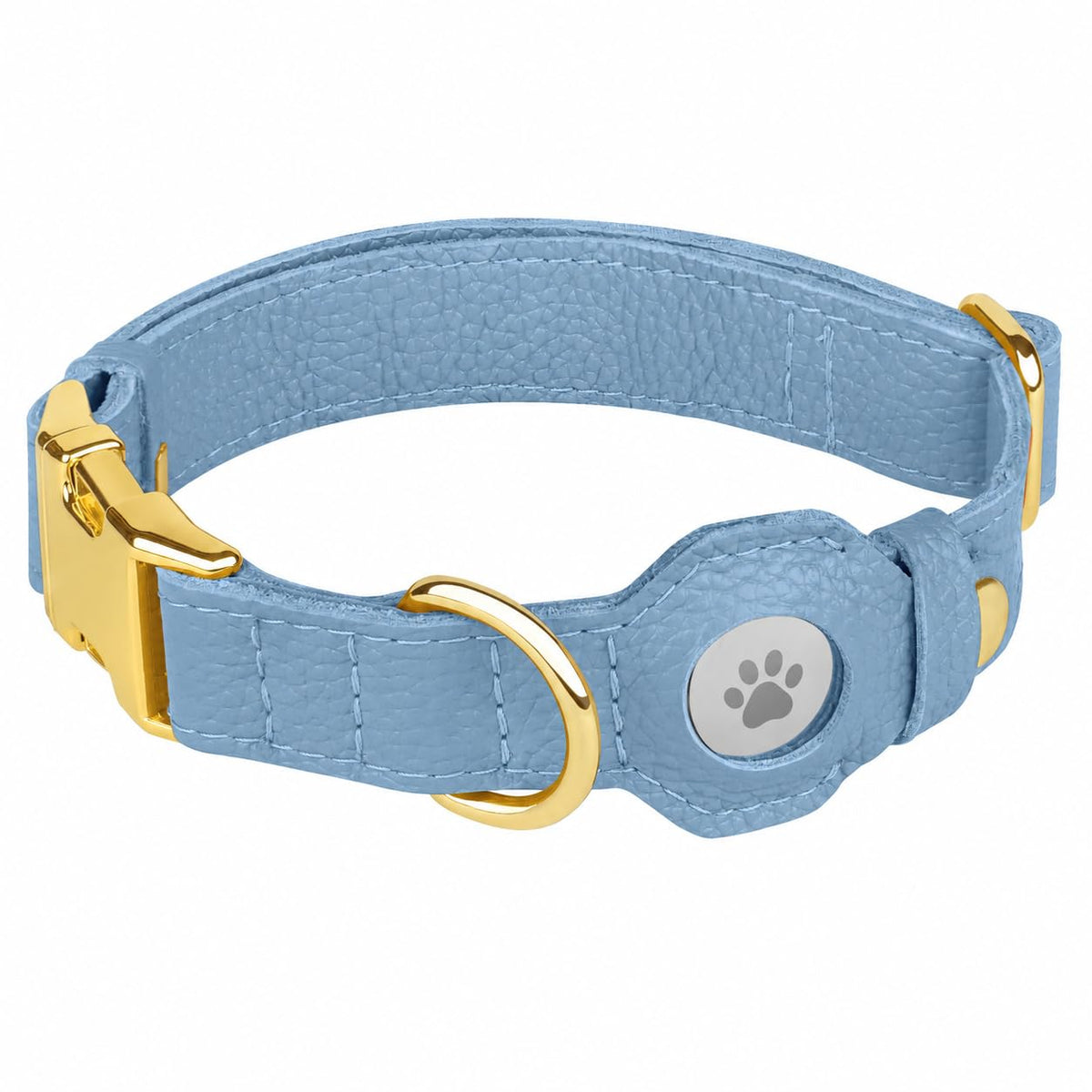 BUDKAS Animal Collar in XS, 9"-12" Neck Fit, Cornflower