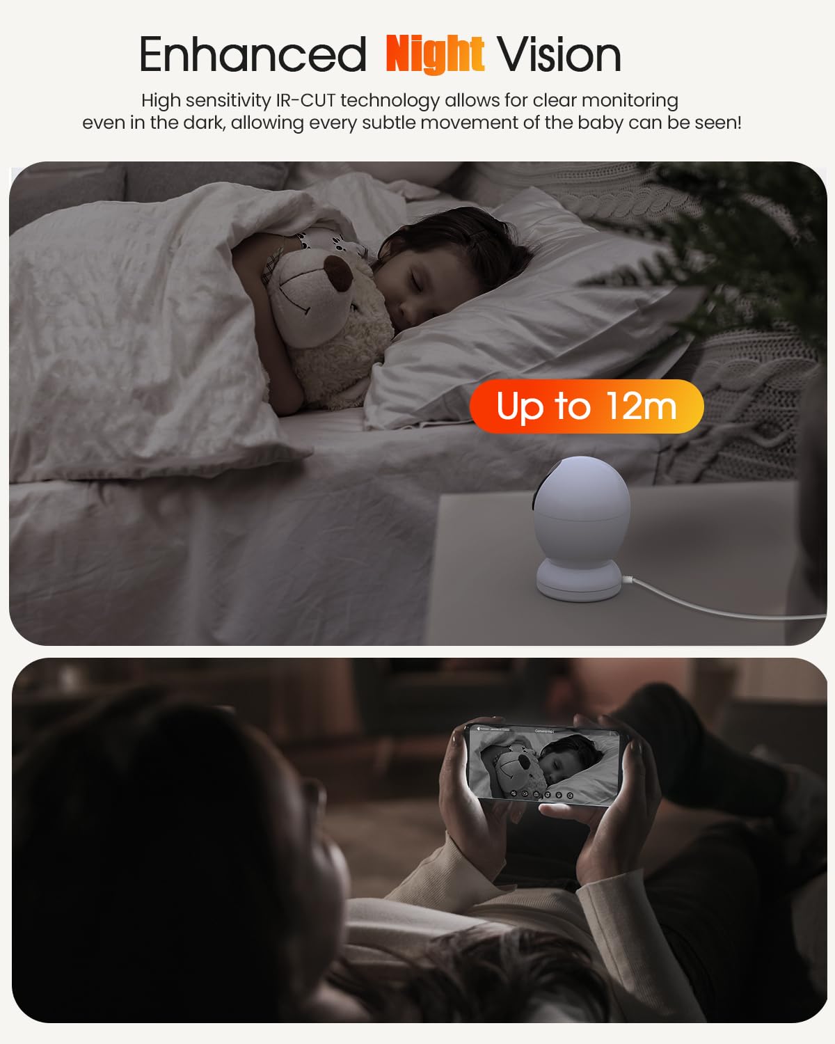 usogood Security Camera in White