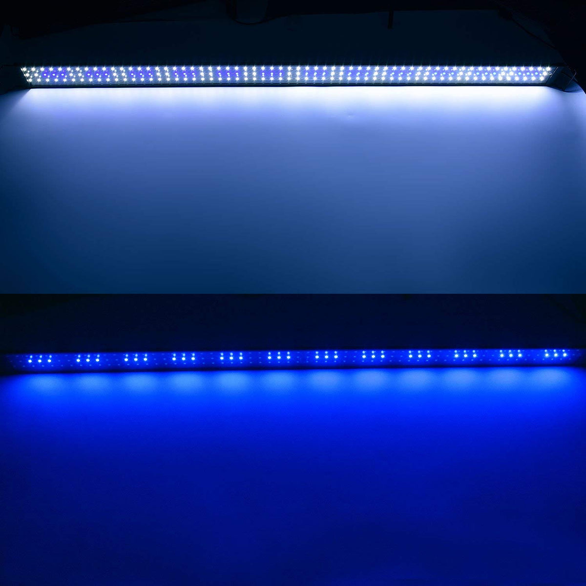 KZKR Lamp in Blue and White 48-60 inch, Blue,White