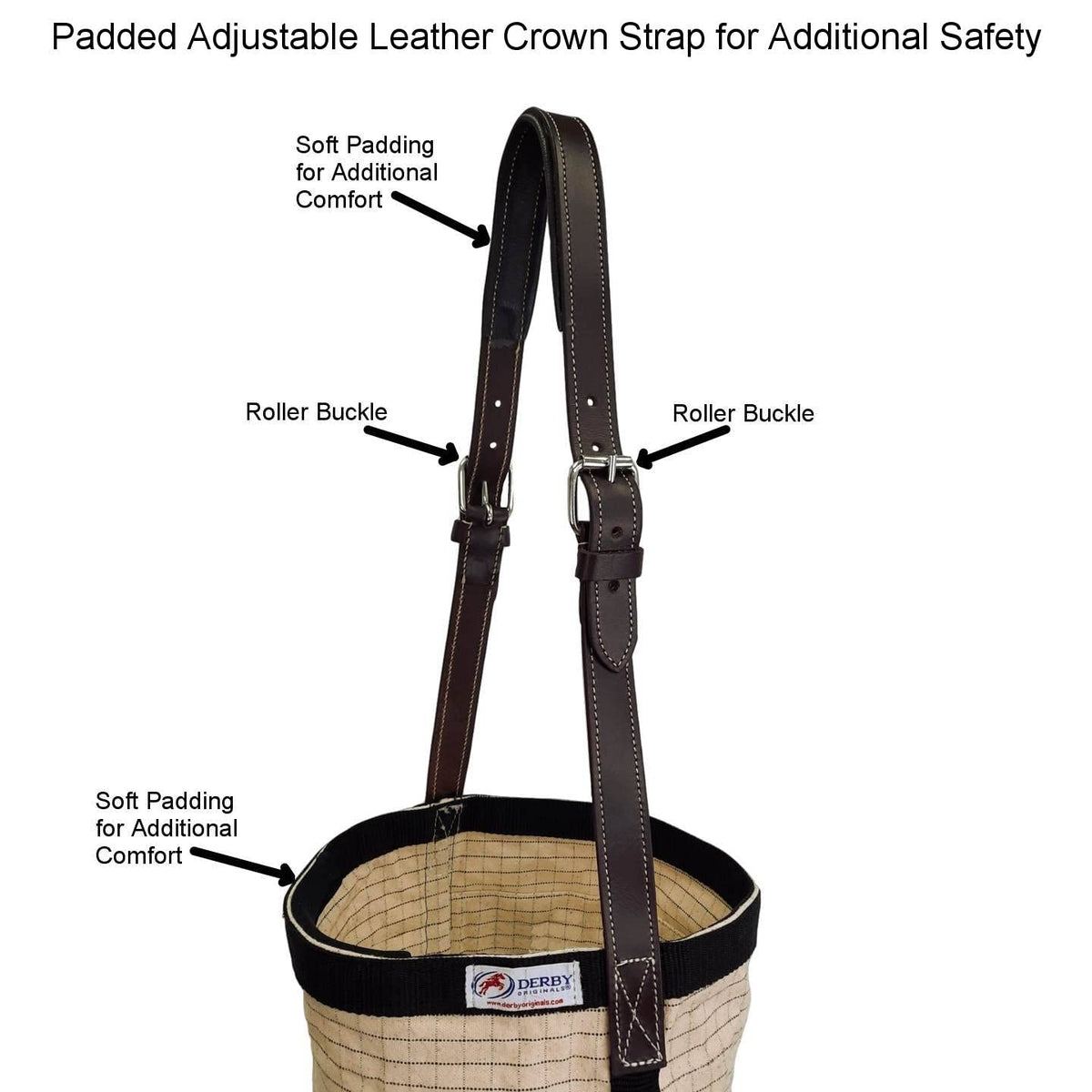 Derby Originals Livestock Feeder in Draft, Black