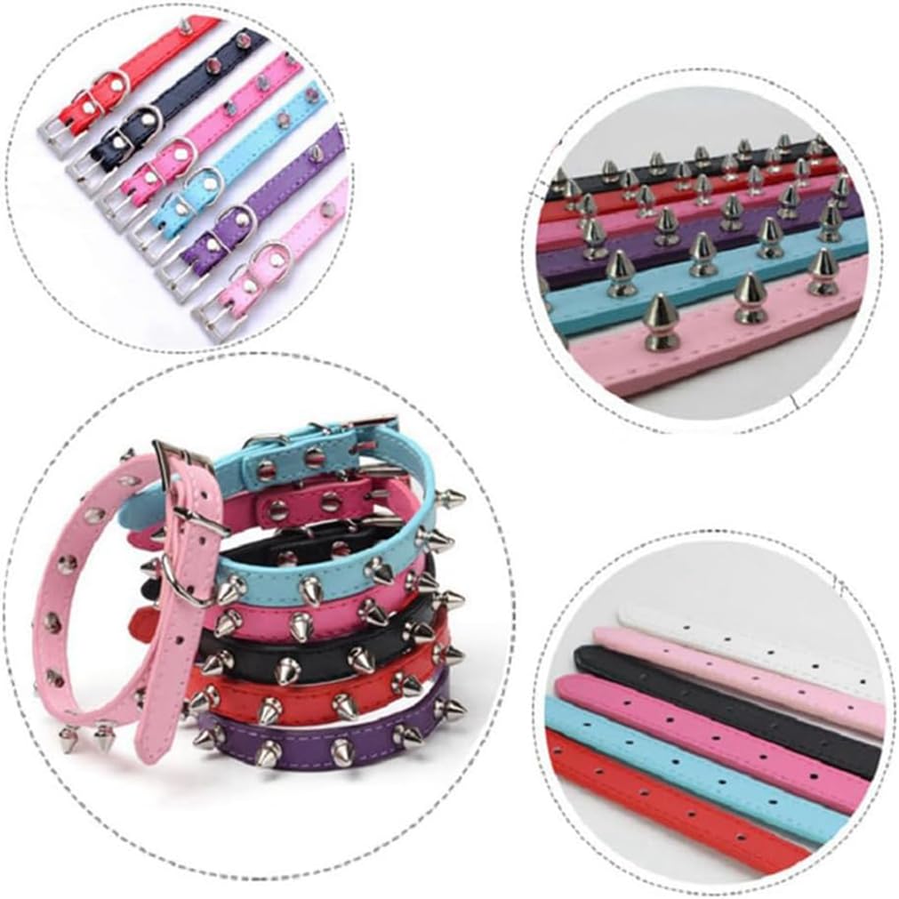 WeimoMonkey Animal Collar in X-Small(Neck7.5-10"), 40 Black