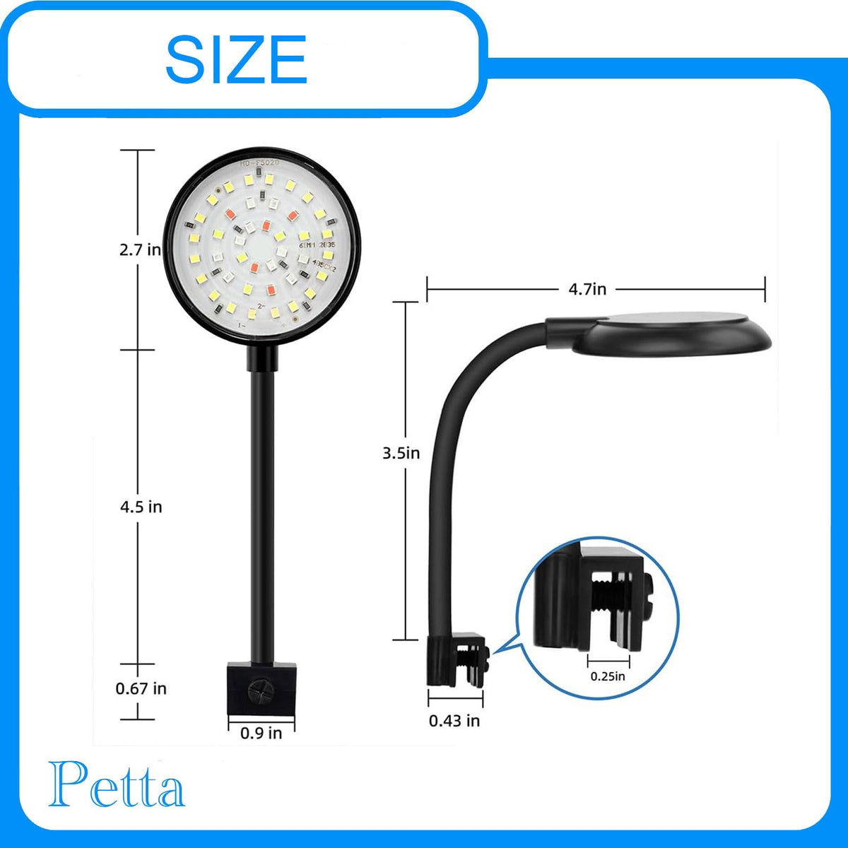 Petta Lamp in Black