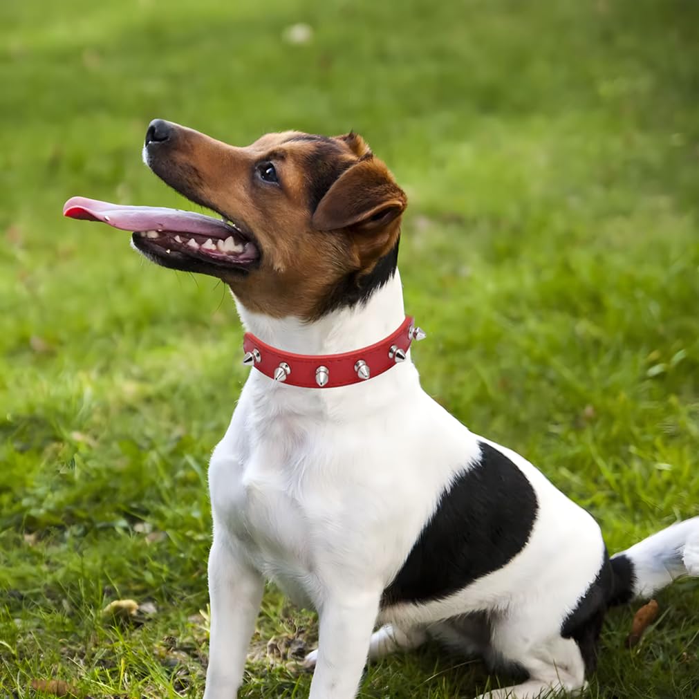 WeimoMonkey Animal Collar in X-Small(Neck7.5-10"), 40 Red