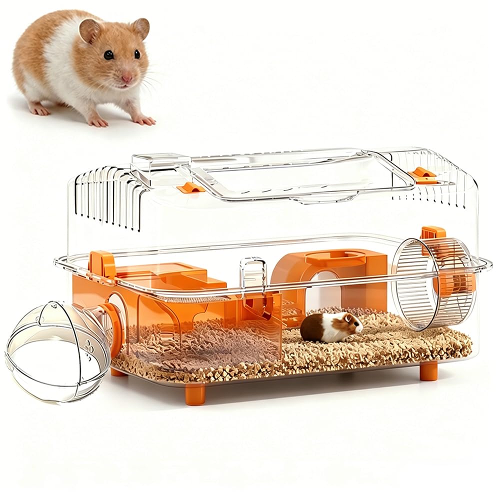 VE ThalasynTech Animal Cage in M, Orange