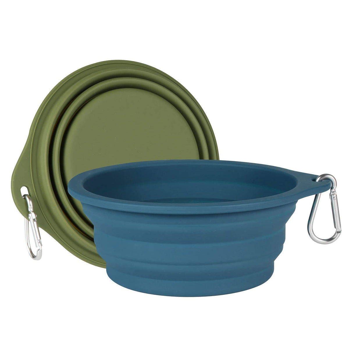 SLSON Pet Feeder in Avocado Green+Dark Green