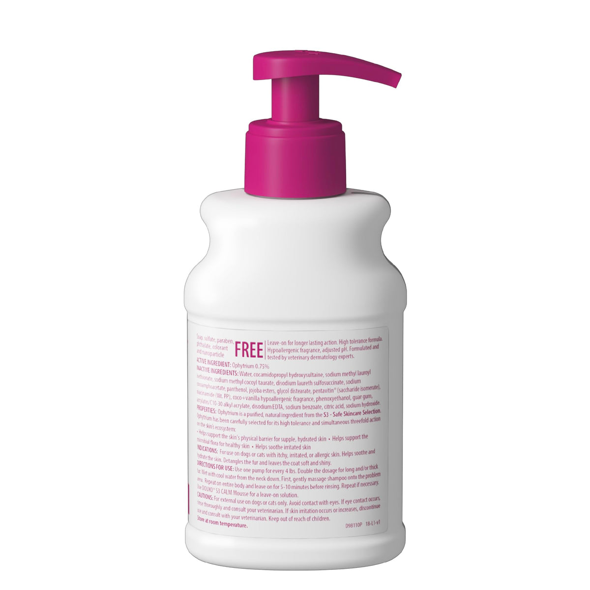 Douxo Animal Fur Cleaner Conditioner in 6.7 oz, Translucent