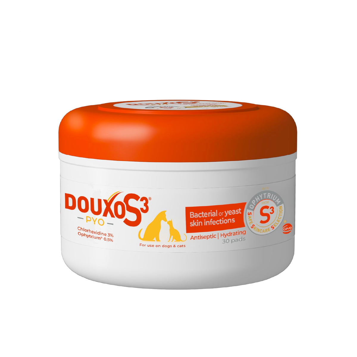 Douxo Animal Medication in 30 Count (Pack of 1), Translucent