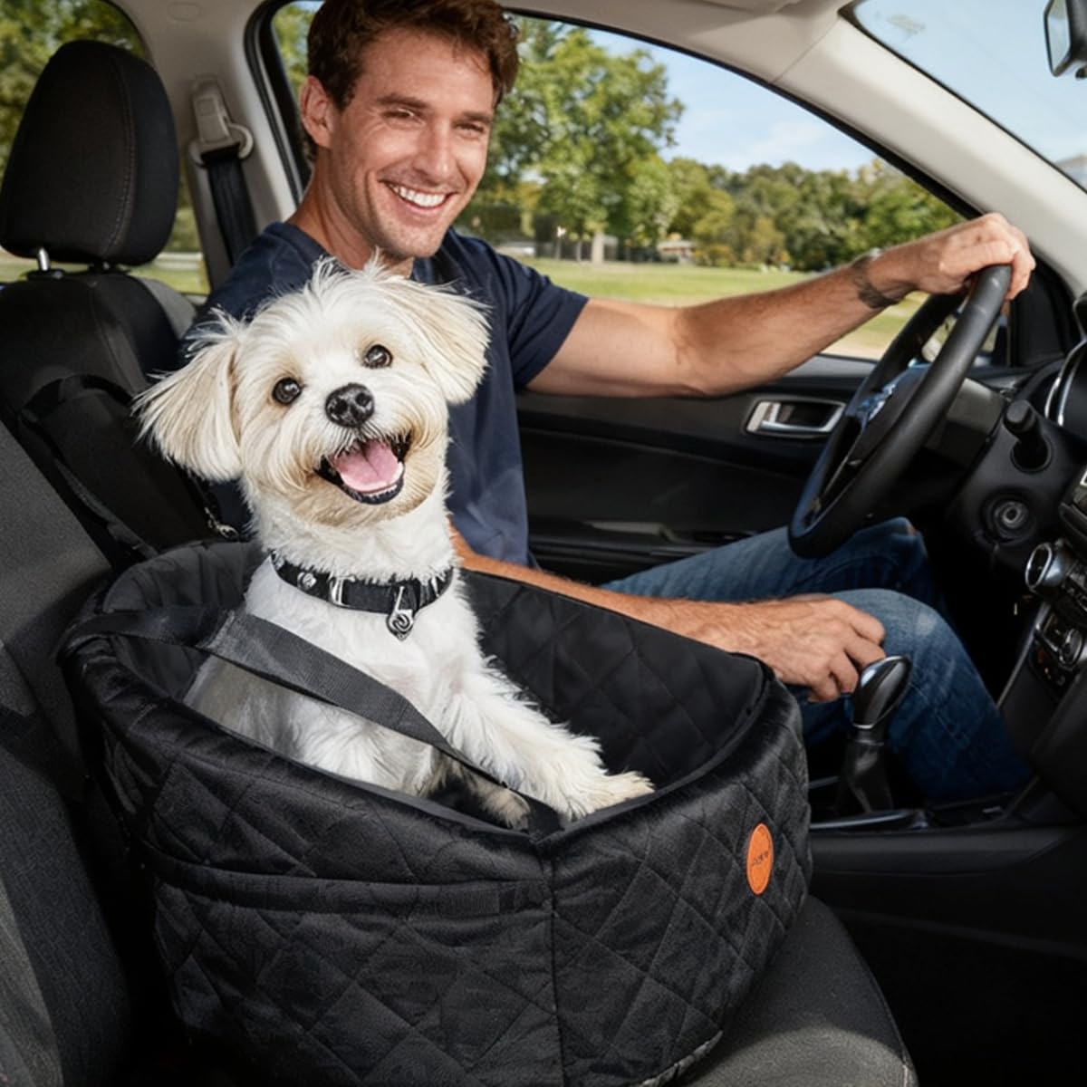 Amztrip Pet Seat in Standard Version, Charcoal