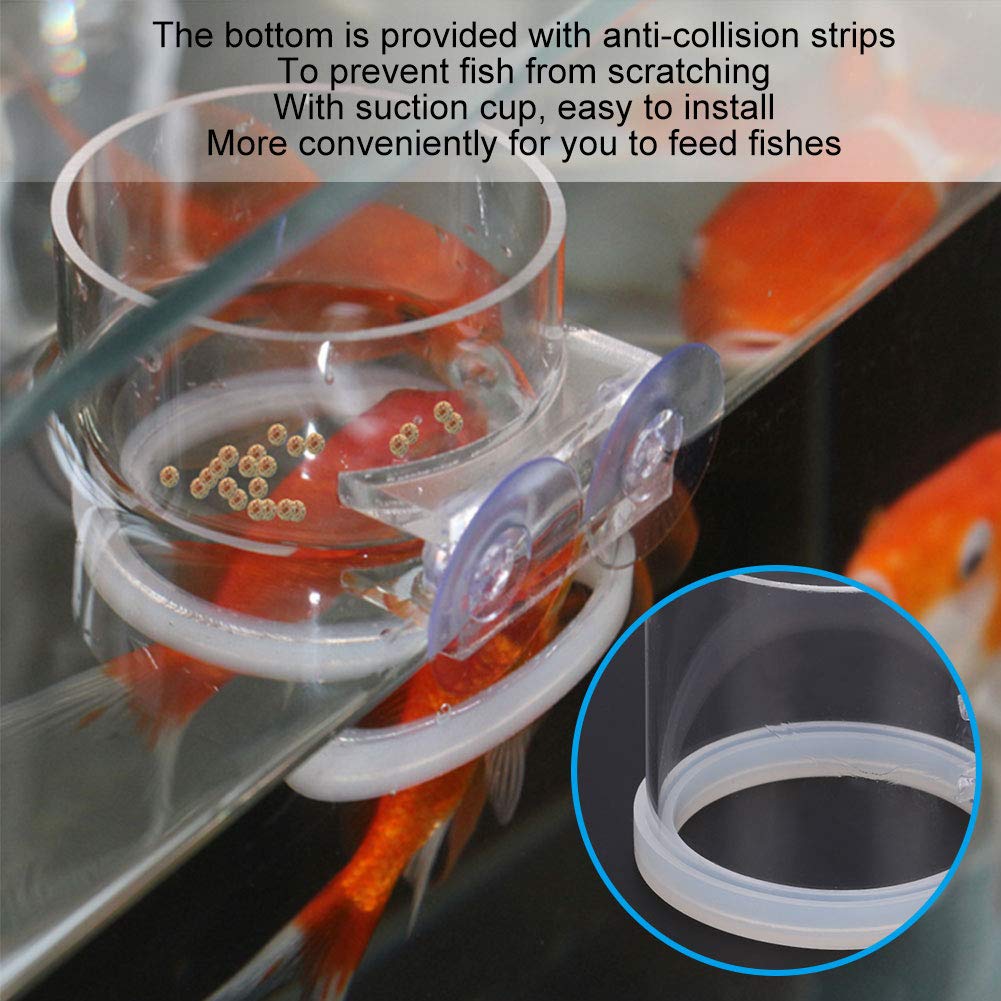 TOPINCN Pet Feeder in Clear