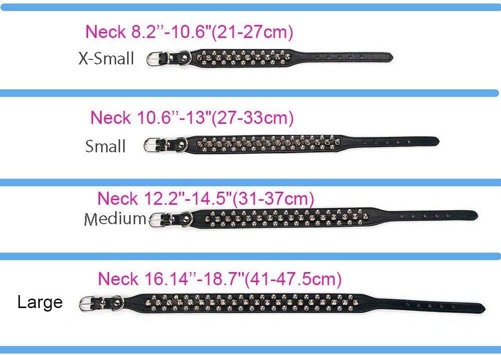 PSPORT Animal Collar in XXS(Neck 6-8"), Black