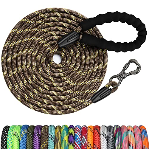 NTR Leash in 15ft*3/8", Brown