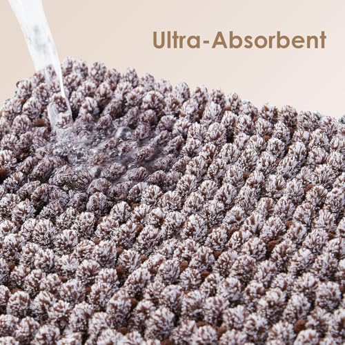 EHEYCIGA Pet Bed Mat in 24x16inch, Brown
