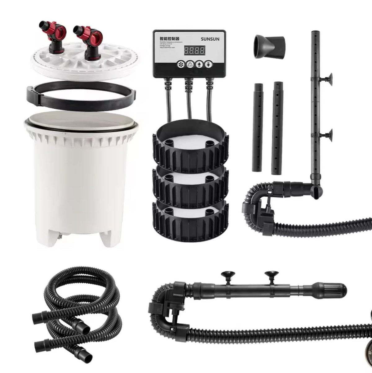 H2Pro Aquarium Pond Water Treatment in HW-4000W up to 150 gallon aquarium, HW-4000W