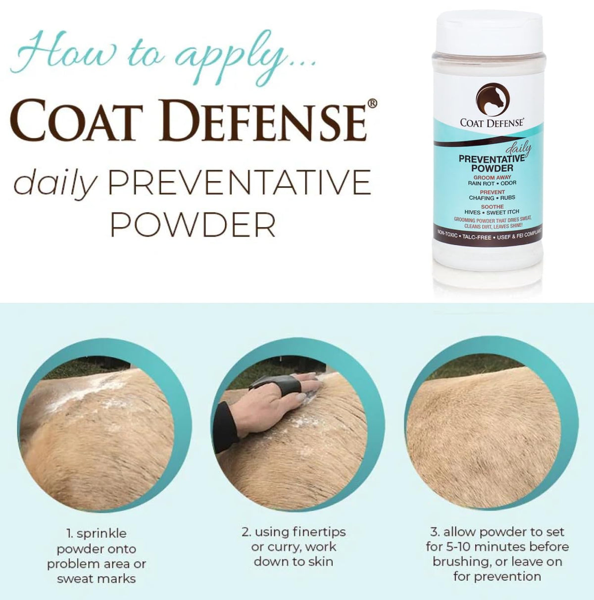 COAT DEFENSE Animal Fur Cleaner Conditioner in 16 oz
