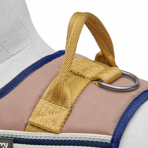 Blueberry Pet Animal Harness in Medium, Blue-gray and Olive