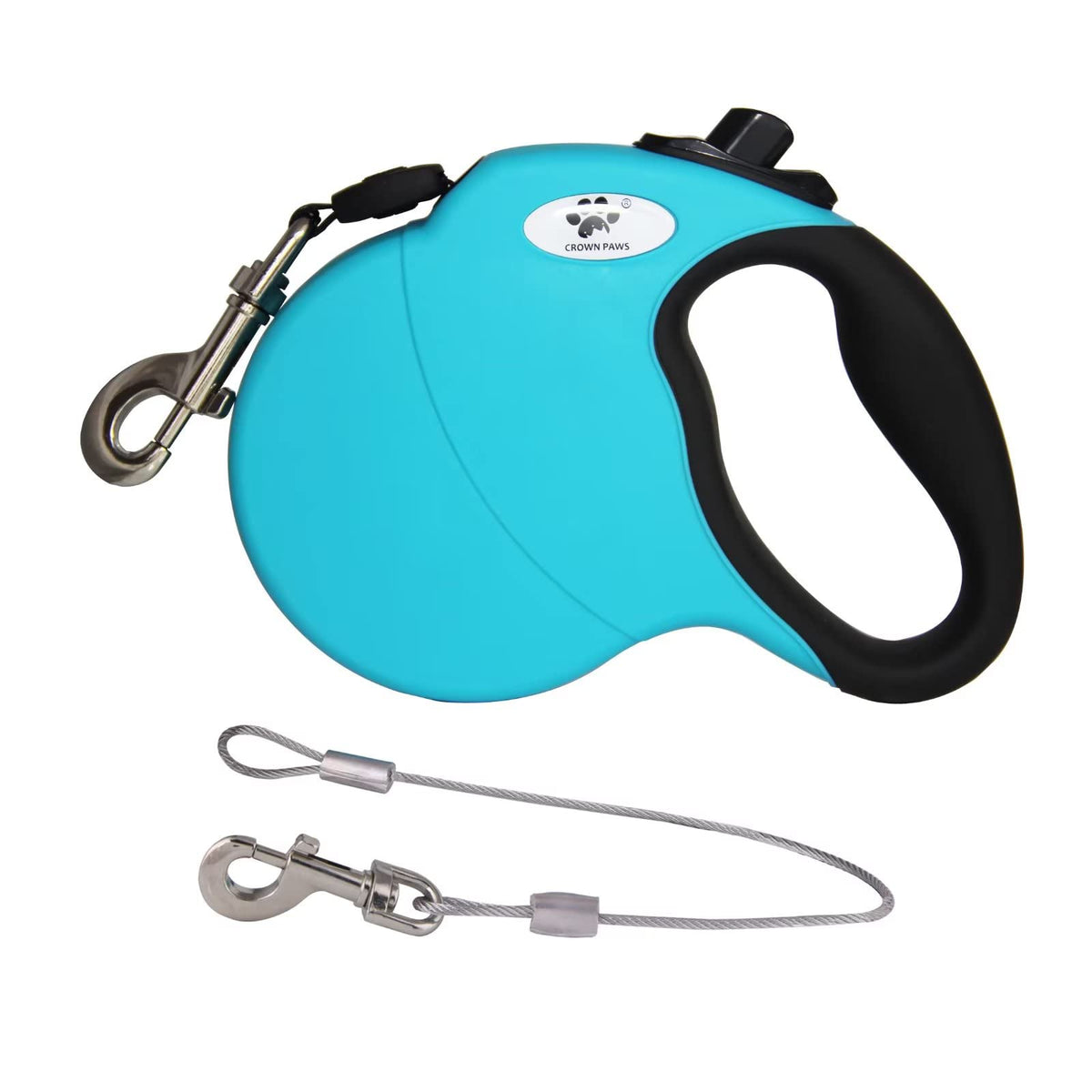 CROWN PAWS Leash in Small, Blue