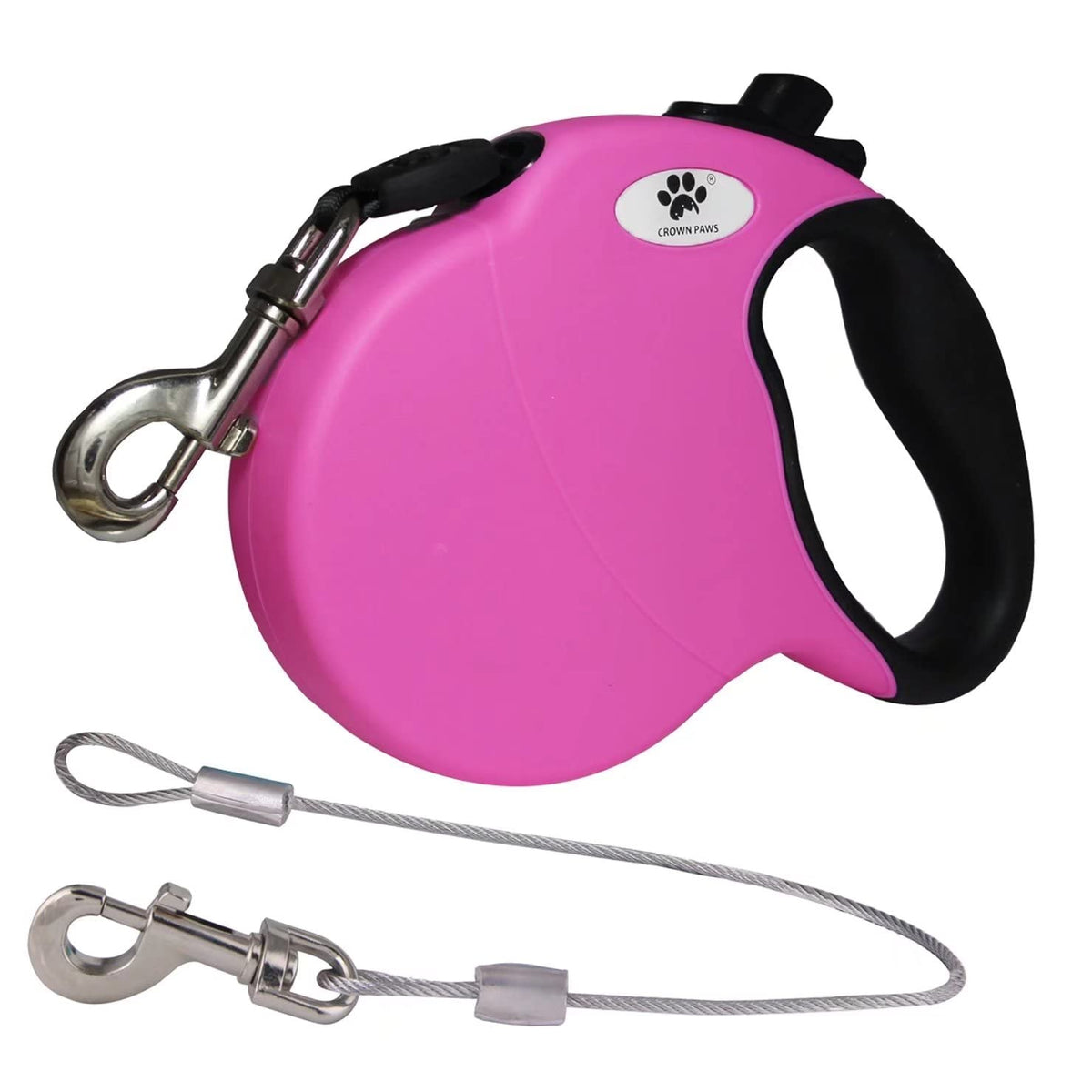 CROWN PAWS Leash in Large, Pink