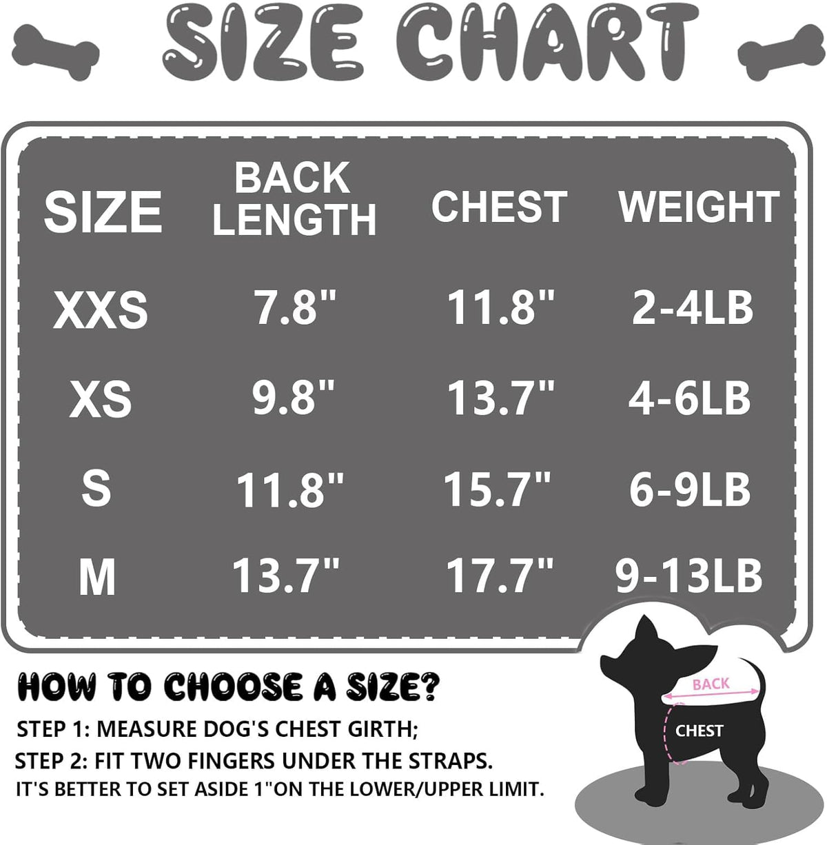 Generic Pet Apparel in Medium, black