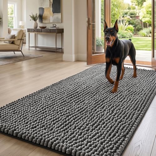 EHEYCIGA Pet Bed Mat in 60x36inch, Grey