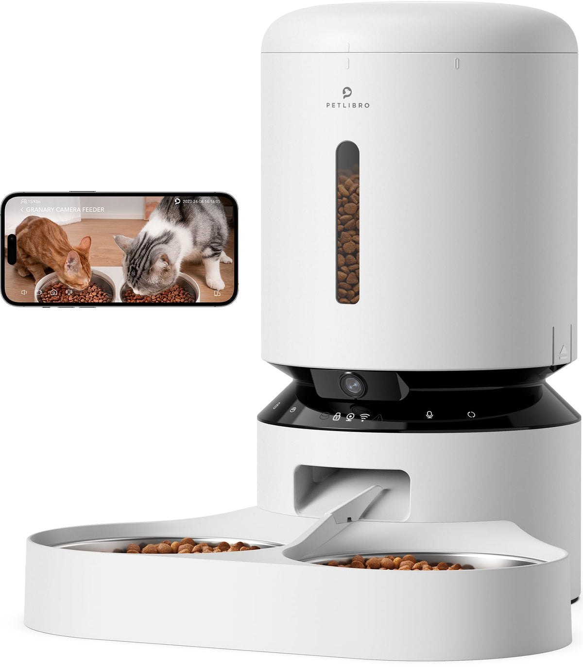 PETLIBRO Pet Feeder in 5L (With Camera), White