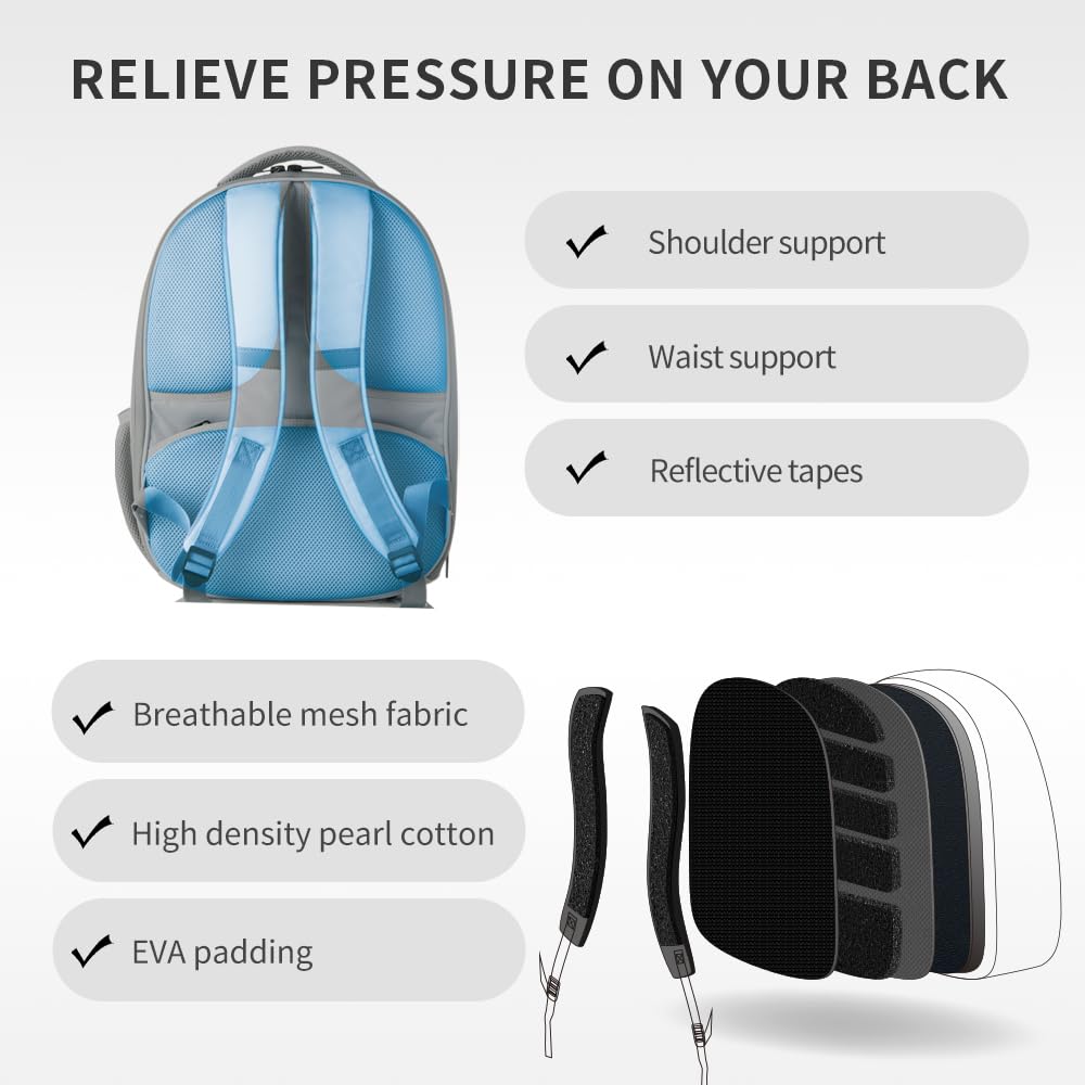 PETKIT Animal Carrier in 13.0"L x 12.0"W x 18.0"H, Blue
