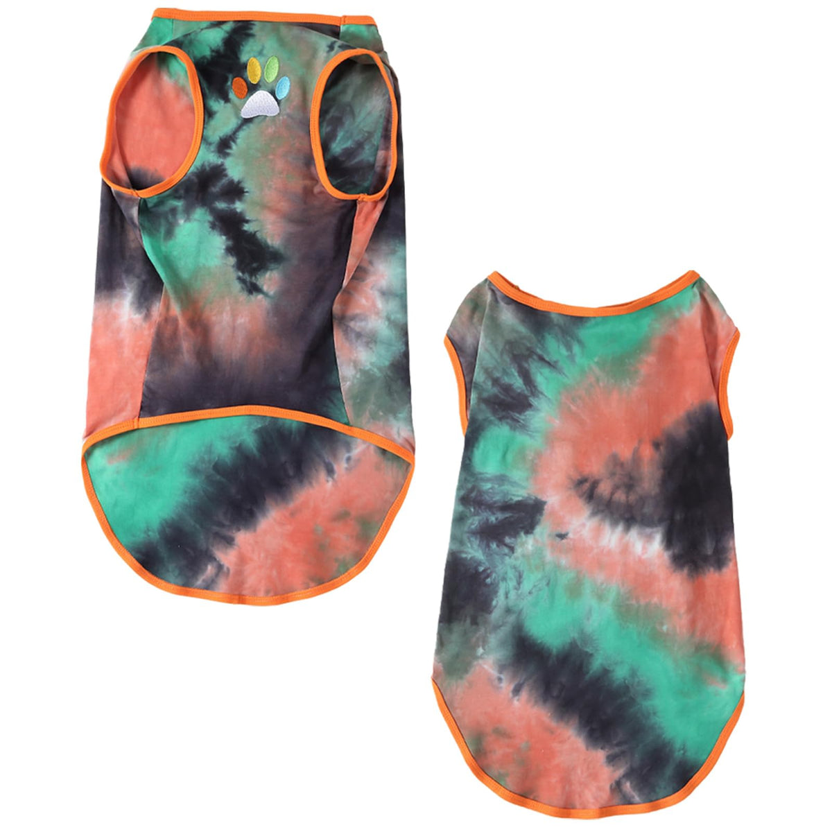 PriPre Pet Apparel in Medium, Vest Green