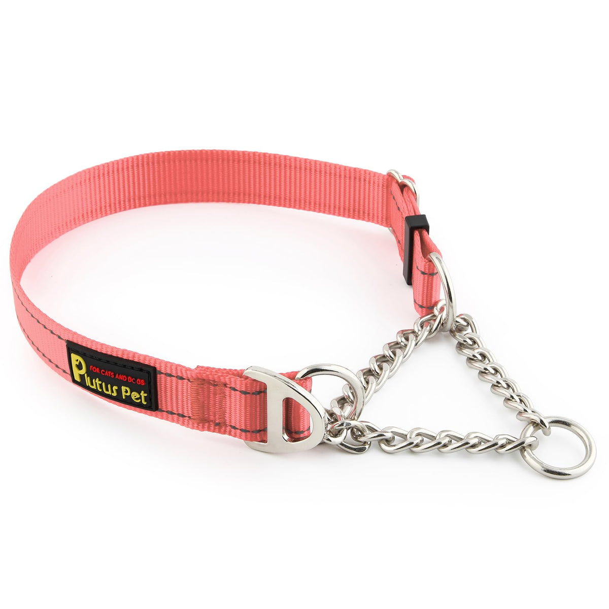 PLUTUS PET Animal Collar in Small, Pink