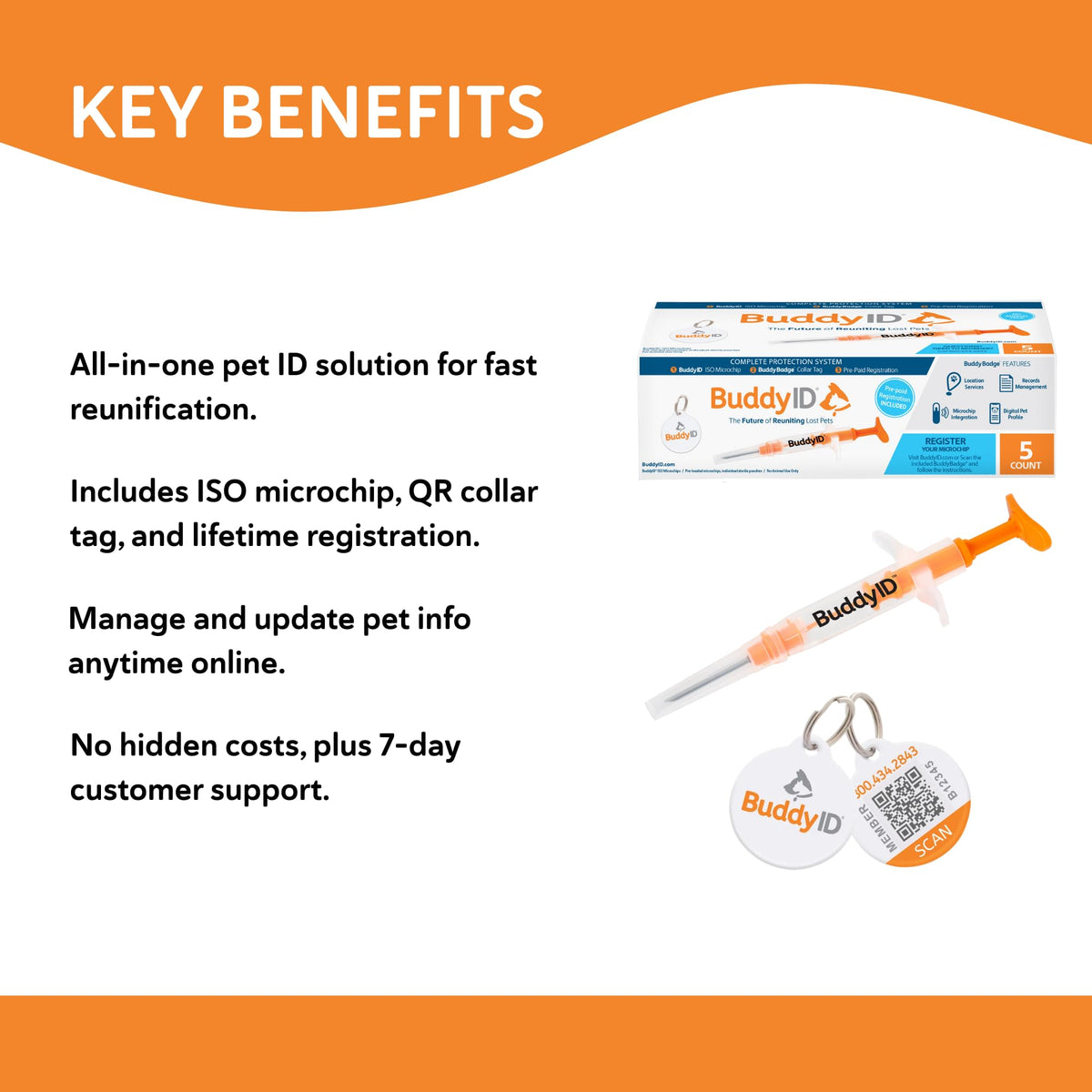 Microchip ID For the Animal World Label