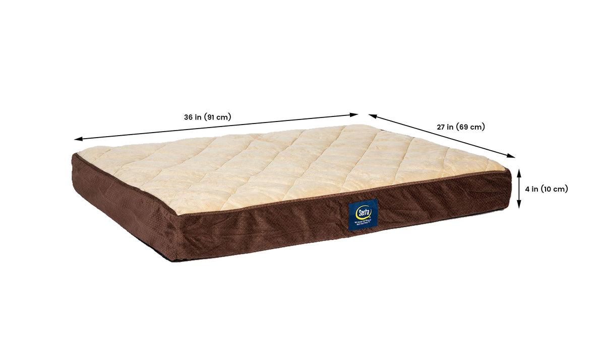 Serta Pet Bed Mat in Large, Blue