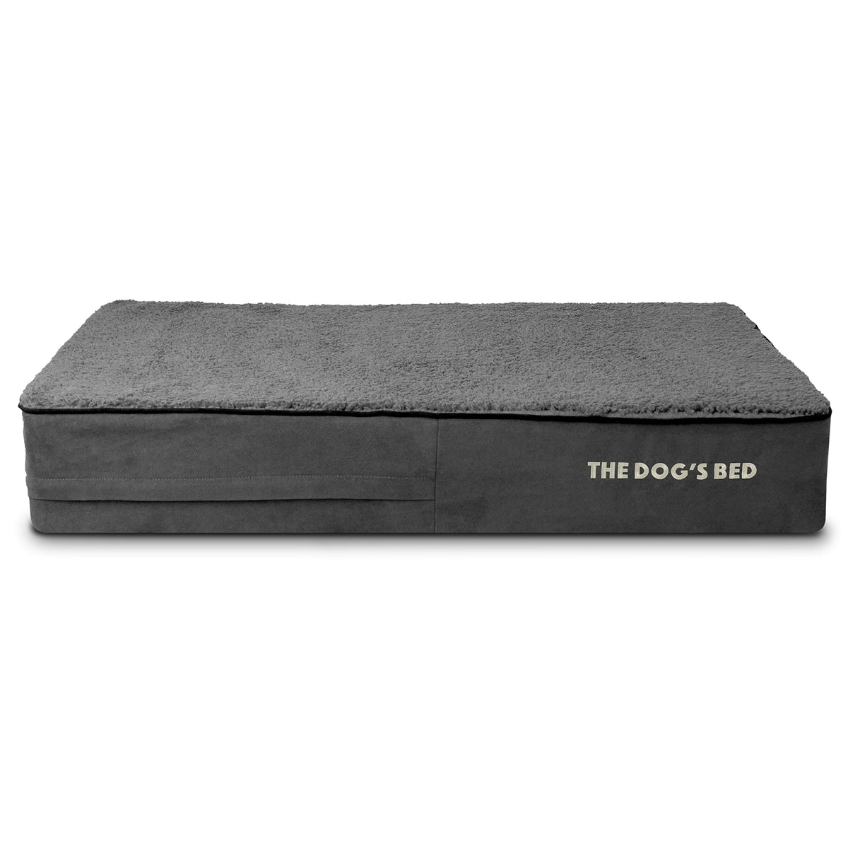 The Dog's Balls Pet Supplies in Large Spare Cover (6" Deep), Grey Plush