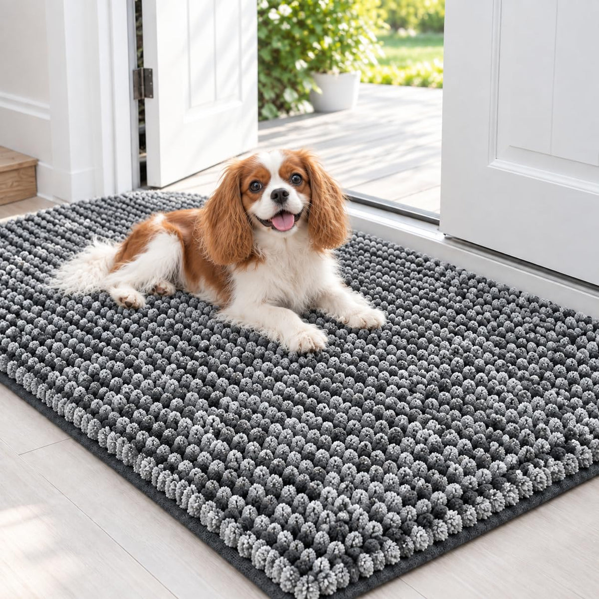 EHEYCIGA Pet Bed Mat in 30x20inch, Grey