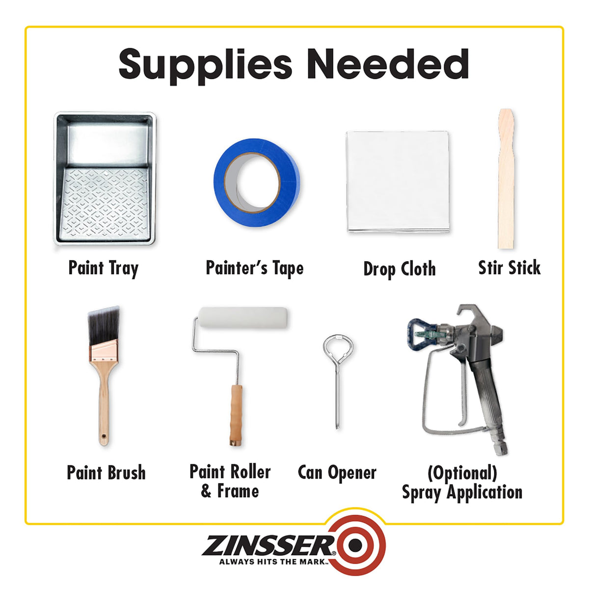 Zinsser Paint in 32 Fl Oz (Pack of 1), White
