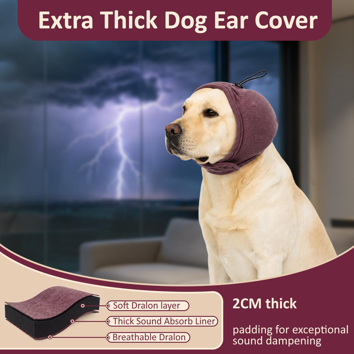 DORA BRIDAL Pet Apparel in S, Burgundy