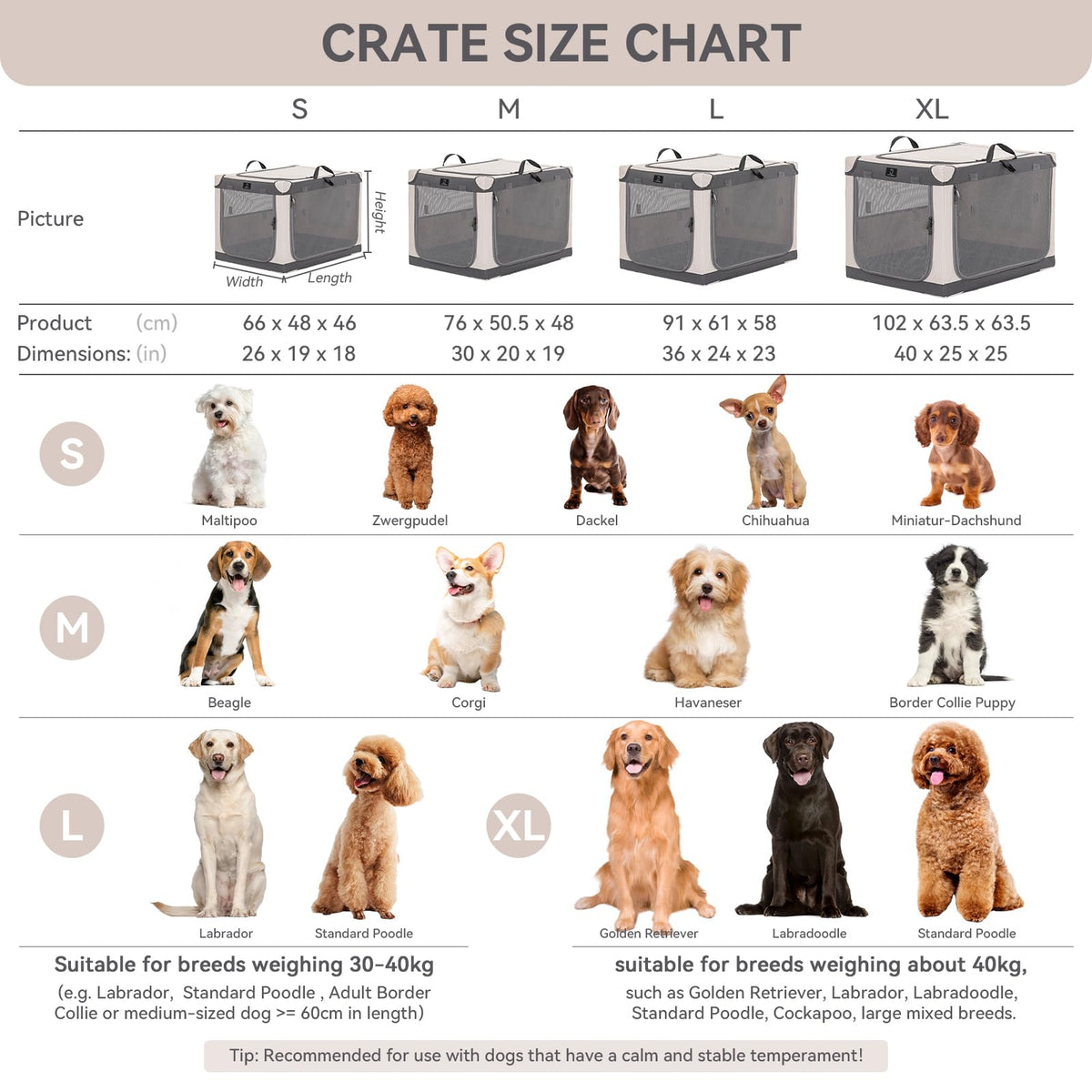 A 4 Pet Animal Cage in 36.0"L x 24.0"W x 23.0"H, Grey